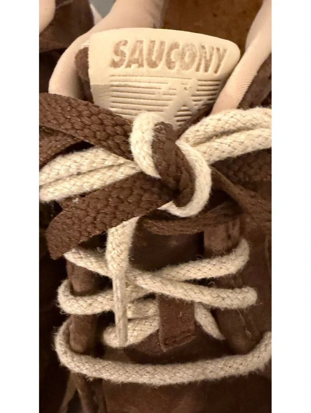 Saucony Shadow  size 8 Brown Suede Lifestyle Sneakers Shoes 6000 S70706-4
